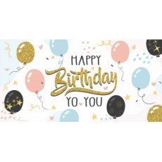 Конверт для грошей "Happy birthday"
