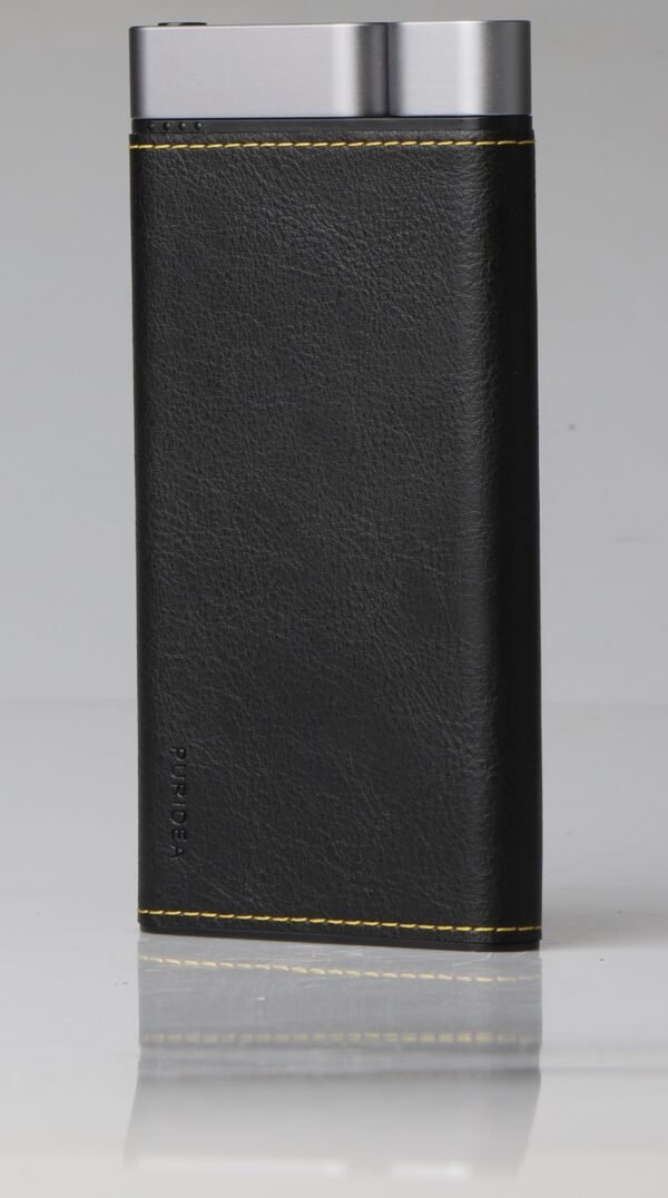 Батарея зовнішня PURIDEA X01 10000mAh Li-Pol +TYPE-C Leather Black - Зображення 6
