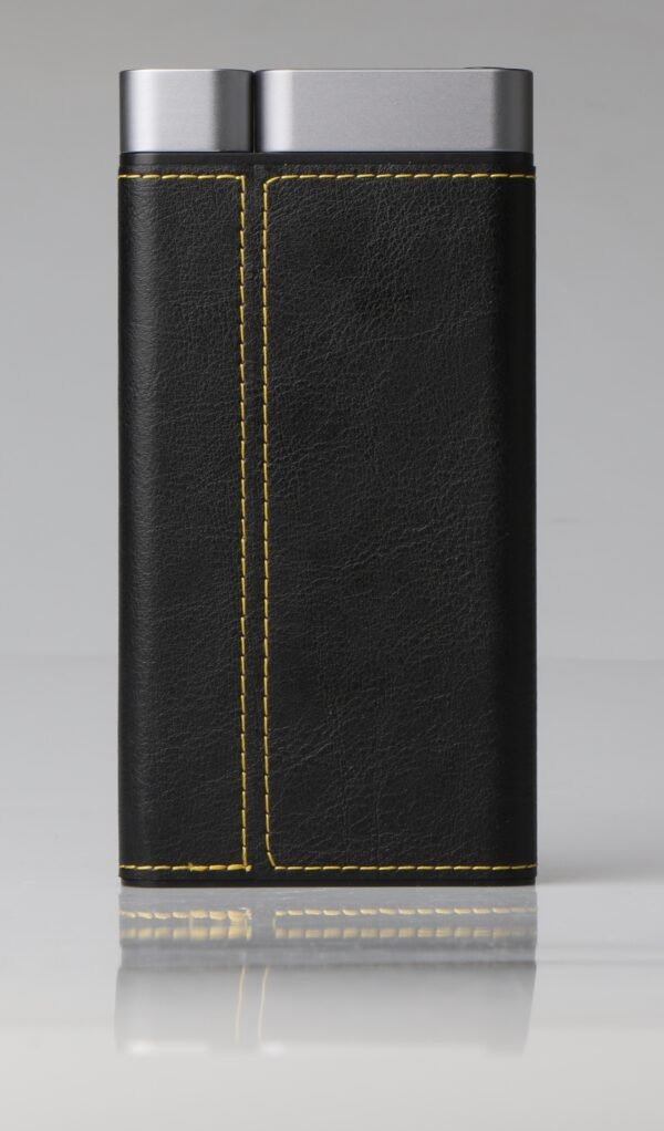Батарея зовнішня PURIDEA X01 10000mAh Li-Pol +TYPE-C Leather Black - Зображення 5