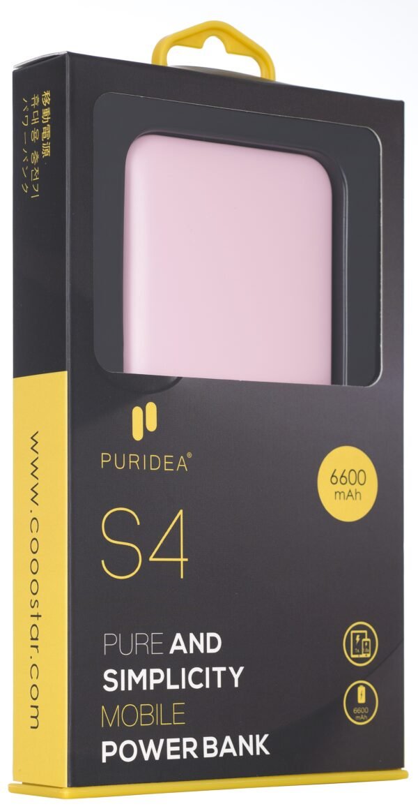 Батарея зовнішня PURIDEA S4 6000mAh Li-Pol Rubber - Зображення 2