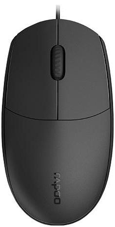 Миша, Rapoo N100 USB, Black