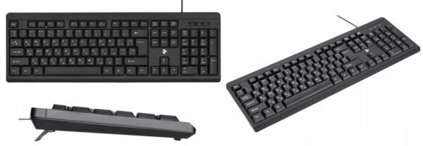 Клавіатура, 2E KS108 USB Black - Зображення 2