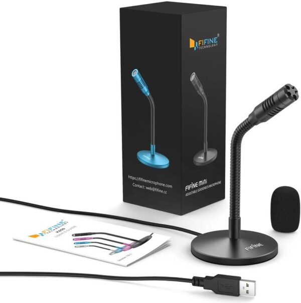 Мікрофон Fifine K050 USB Black - Зображення 4