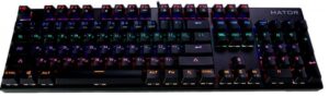 Клавіатура, Hator Starfall ENG/RUS USB, Blue ( Gaming )