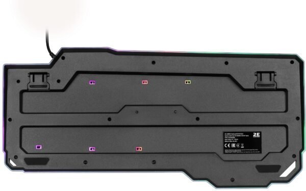 Клавіатура, 2E KG340 Ukr USB, Black ( Gaming ) - Зображення 4