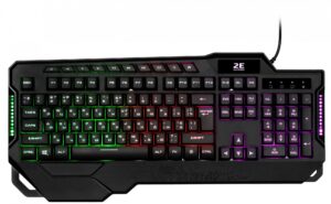 Клавіатура, 2E KG340 Ukr USB, Black ( Gaming )