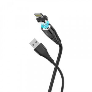 Кабель Hoco X63 Magnetic USB - Lightning 2.4A/1m