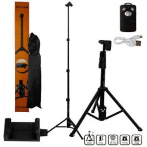 Тринога Yunteng 1608 (bluetooth + пульт) (1.25м/0.5кг)
