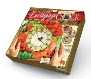 Набір для творчості  "Decoupage Clock", Danko Toys