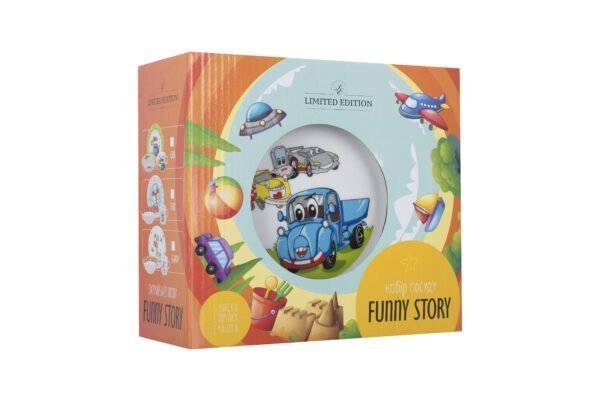 Набір посуду дитячий LIMITED EDITION CARS 1 / 3 пр. короб - Зображення 2