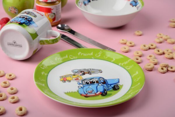 Набір посуду дитячий LIMITED EDITION CARS 1 / 3 пр. короб - Зображення 5