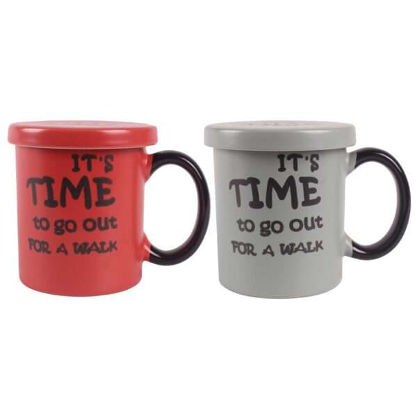 Чашка з кришкою LIMITED EDITION TIME / 310 мл / в подар.упак. - Зображення 2