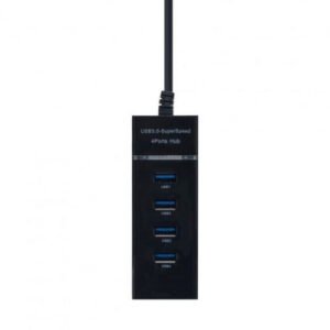 Хаб USB Hub RS009 / 303 4USB (Чорний)