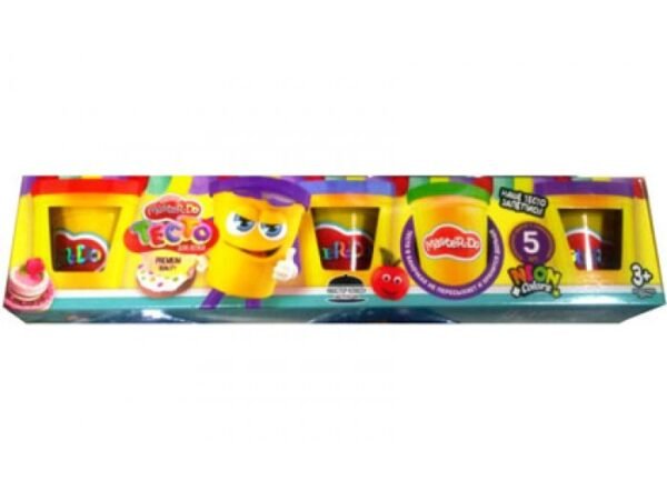Тісто для ліпки 5 кольорів "Master Do", Danko Toys