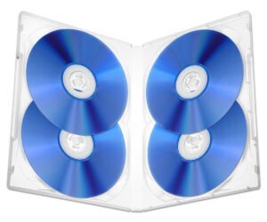 Бокс DVD/CD на 4 шт.