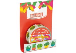 Скотч декоративний з принтом, світиться в темряві