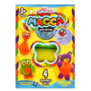 Тісто для ліпки 4 кольори "Master Do", Danko Toys