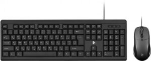 Клавіатура+миша, 2E MK401 USB Black