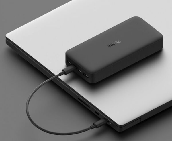 Додаткова батарея Power Bank Xiaomi Redmi Power Bank 20000mAh 18W Fast Charge Black (VXN4304GL) - Зображення 4