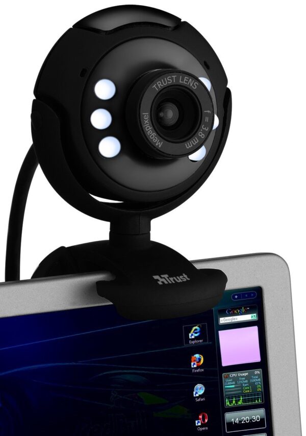 Web-камера, TRUST SpotLight Pro (16428), Black - Зображення 2