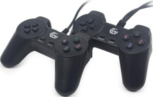 Геймпад Gembird JPD-UB2-01 USB Twin Black