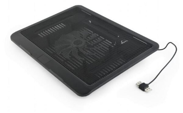 Підставка для ноутбука - Gembird NBS-1F15-04 до 15.6", метал/пластик, Fan 1x12cm - Зображення 4