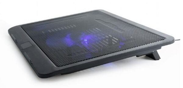 Підставка для ноутбука - Gembird NBS-1F15-04 до 15.6", метал/пластик, Fan 1x12cm - Зображення 2