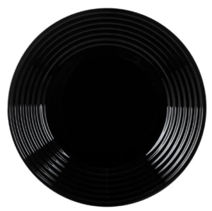 Тарілка LUMINARC HARENA BLACK /25 см/обід. (L7611)
