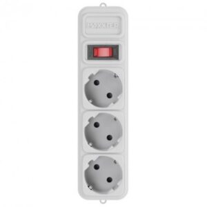 Подовжувач: 220V Maxxter SPM3-G-10G, 3m, 3 розетки