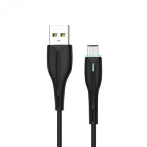 Кабель SkyDolphin S48V LED USB - MicroUSB 3.0A/1m