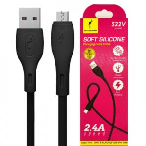 Кабель SkyDolphin S22V Soft Silicone USB - MicroUSB 2.4A/1m