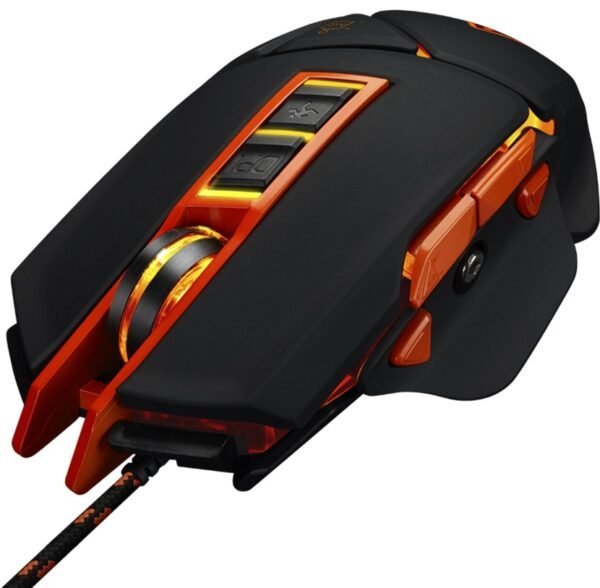 Миша, Canyon Hazard USB, Black/Orange