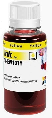 Чорнило ColorWay Epson L-100/200 series 100мл Yellow EW101Y