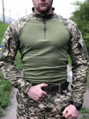 Військова сорочка UBOX довгий рукав Піксель ЗСУ