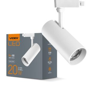 Cвітильник VIDEX трековий 20W 4100K 220V (VL-TR04-204W)