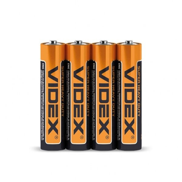 Батарейка Videx R03P/AAA 4pcs сольова