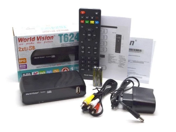 Тюнер T2 WorldVision T624D3 - Зображення 3