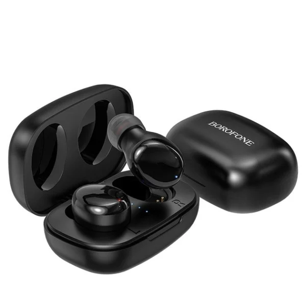 Bluetooth навушники (TWS) Borofone BE35 (Чорний) - Зображення 2