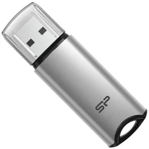 Флеш-накопичувач USB:64Gb Silicon Power Marvel M02 USB 3.2, Silver