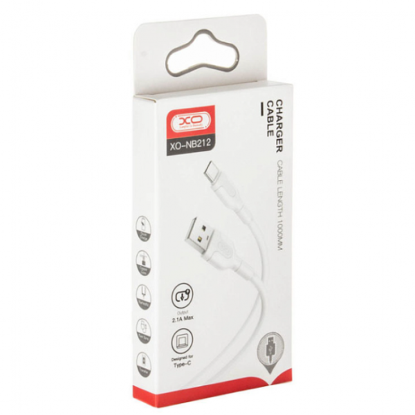 Кабель XO NB212 USB - Type-C 2.1A/1m - Зображення 2