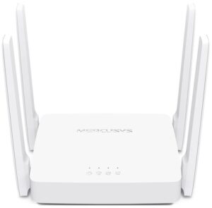 Роутер Wi-Fi Mercusys AC10, 2xLAN(10/100), 1xWAN, 1200Mbps (802.11ac)
