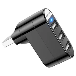 USB HUB Borofone DH3 (USB to USB2.0*3) - Black
