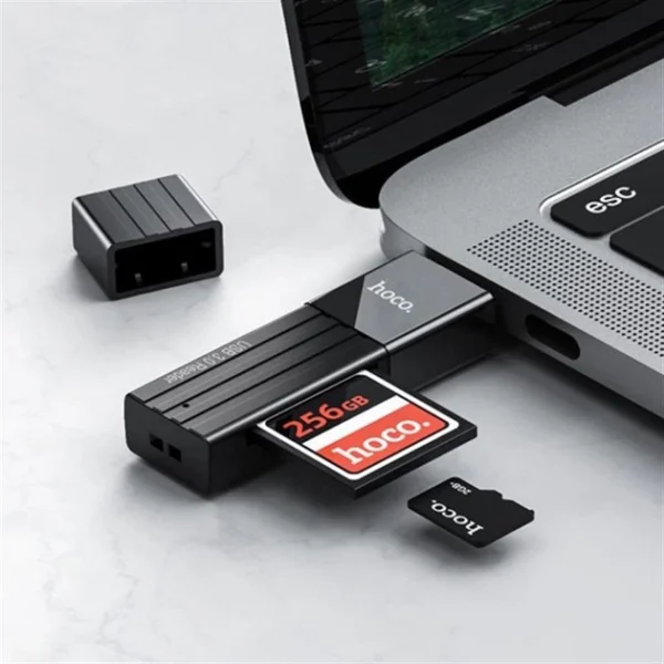 Картрідер Hoco HB20 Midful 2 in 1 USB3.0 - Зображення 3