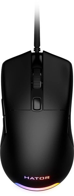 Миша Hator Pulsar 2 USB, Black ( Gaming )