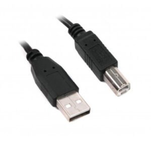 Кабель USB 2.0 (AM/BM) 4,5м, Maxxter Black