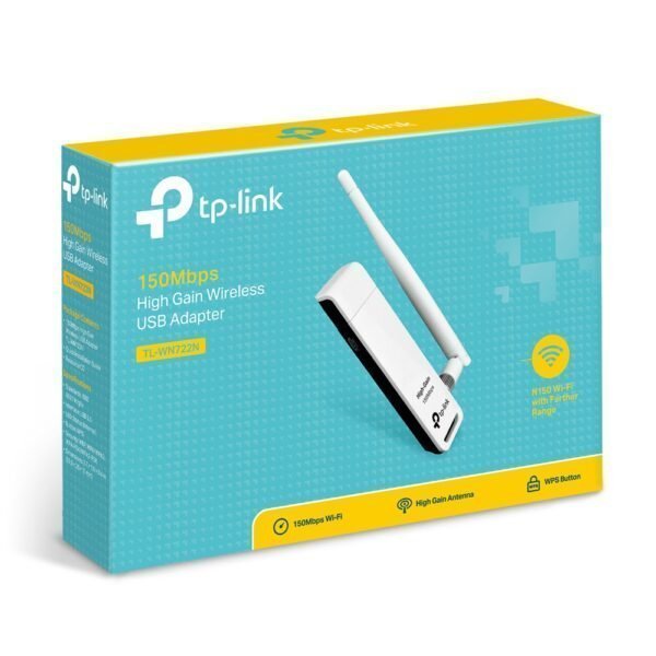 Адаптер WiFi TP-Link TL-WN722N USB - Зображення 3