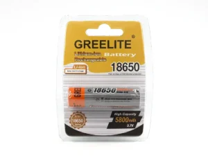 Акумулятор 18650 5800мАч 3,7В Li-Ion Greelite FST-01