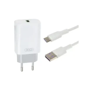 Мережевий зарядний пристрій XO L85 QC3.0 1USB + Type-C