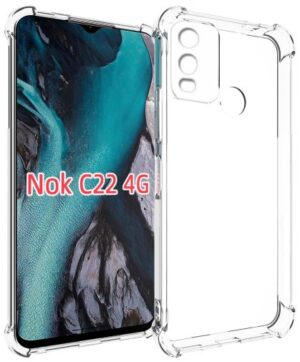 Чохол-накладка BeCover для Nokia C22 - Anti-Shock, Clear