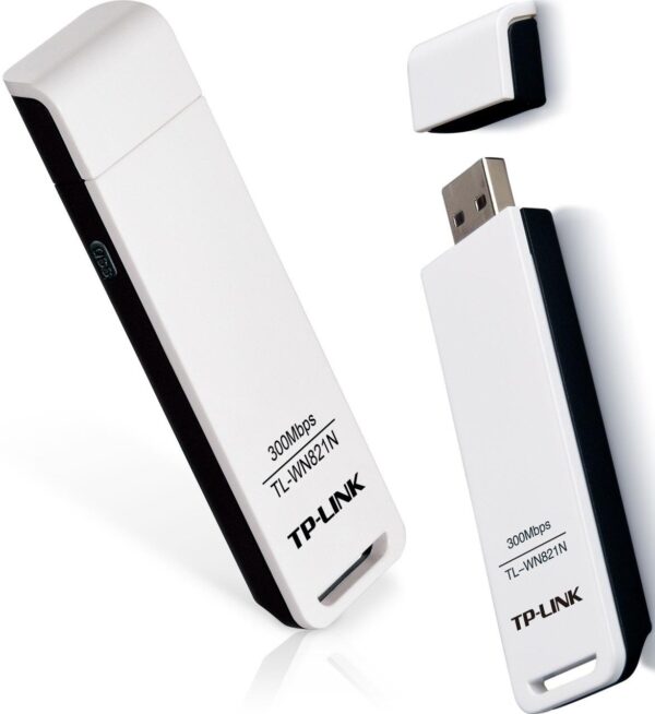 WiFi-адаптер USB 2.0, TP-Link TL-WN821N, 802.11n, 300Mbps - Зображення 2